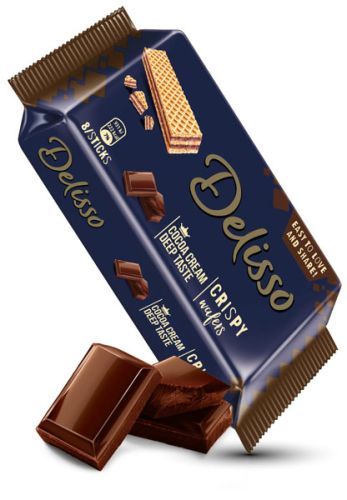 Delisso Cocoa Cream Flavour Wafer